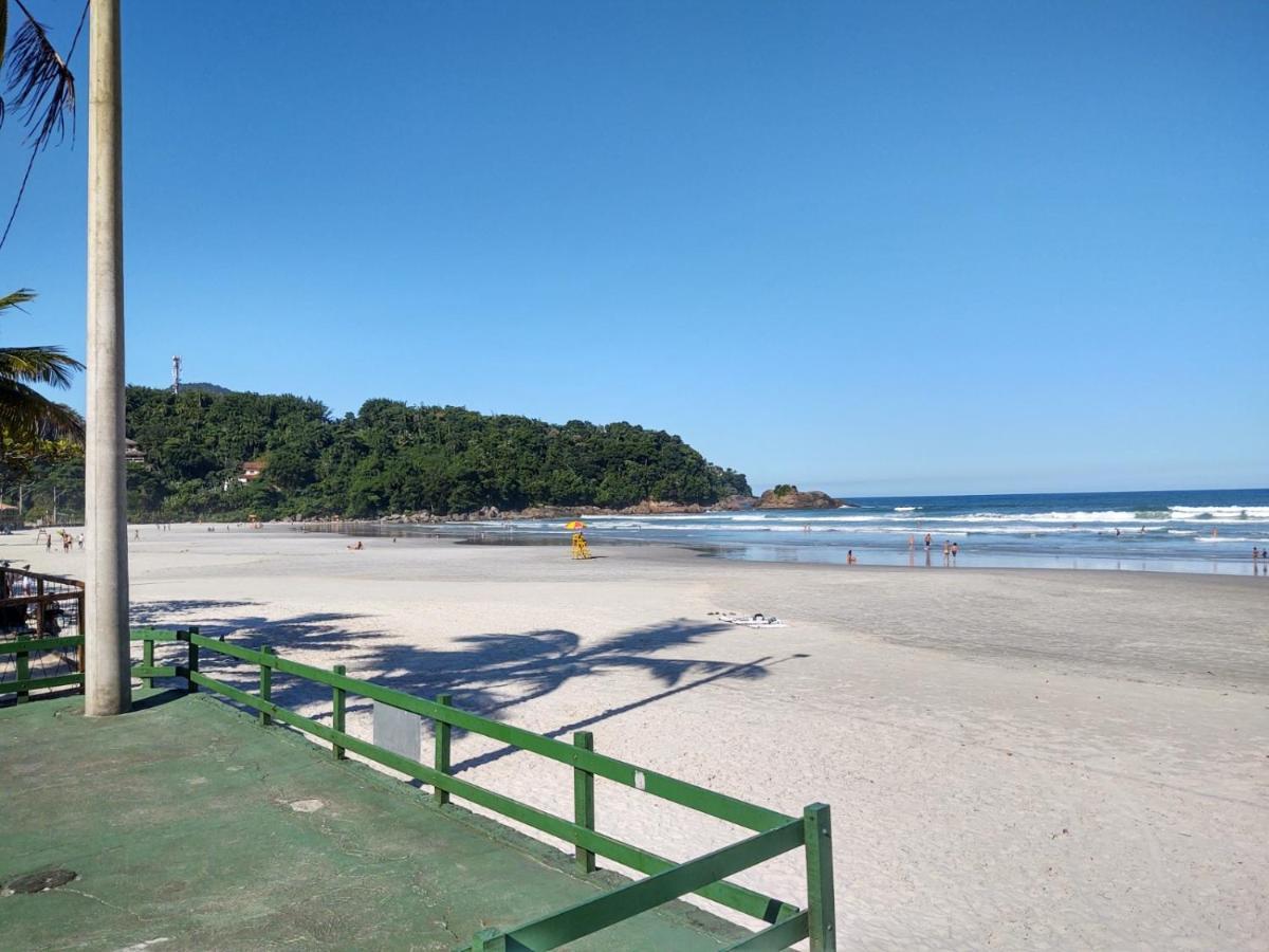 Apartamento Ubatuba - Praia grande - 200m da praia Bagian luar foto