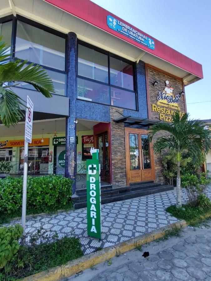 Apartamento Ubatuba - Praia grande - 200m da praia Bagian luar foto