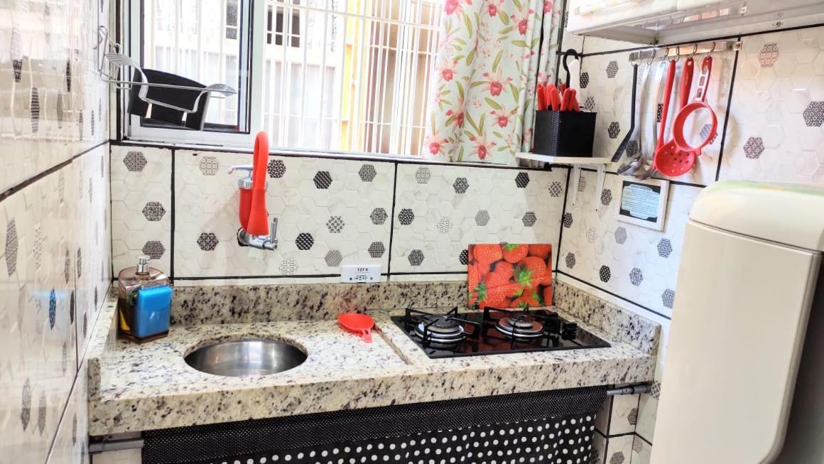 Apartamento Ubatuba - Praia grande - 200m da praia Bagian luar foto